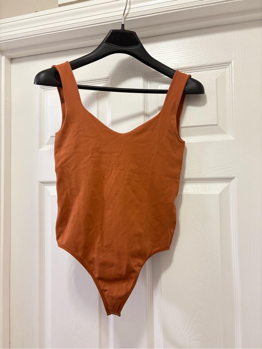 Intimately Free People Rust Orange One-Piece Bodysuit Sz M/L